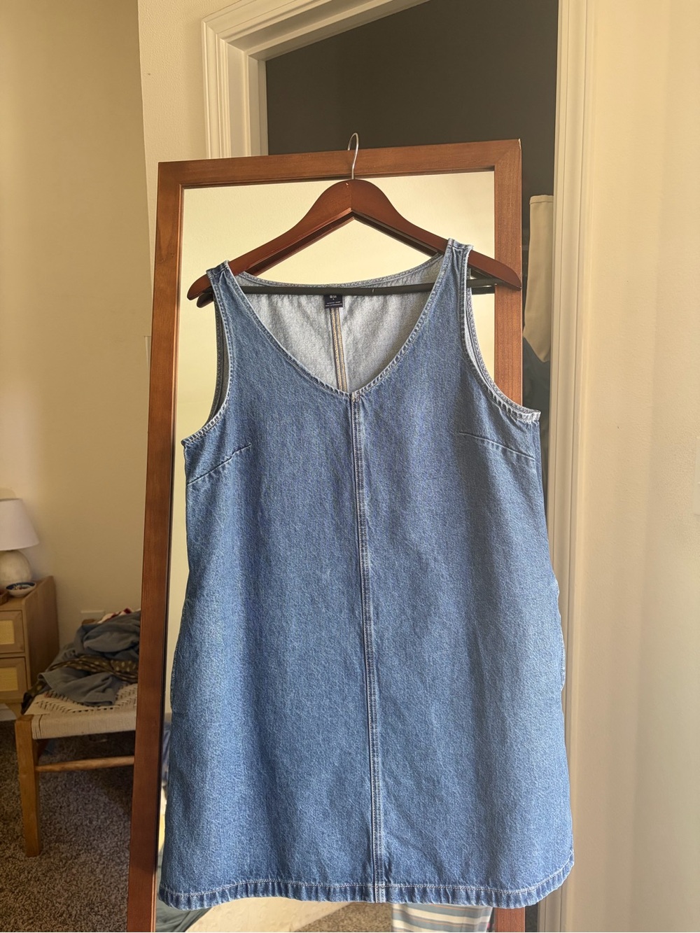 GAP Light Blue Denim Mini Dress